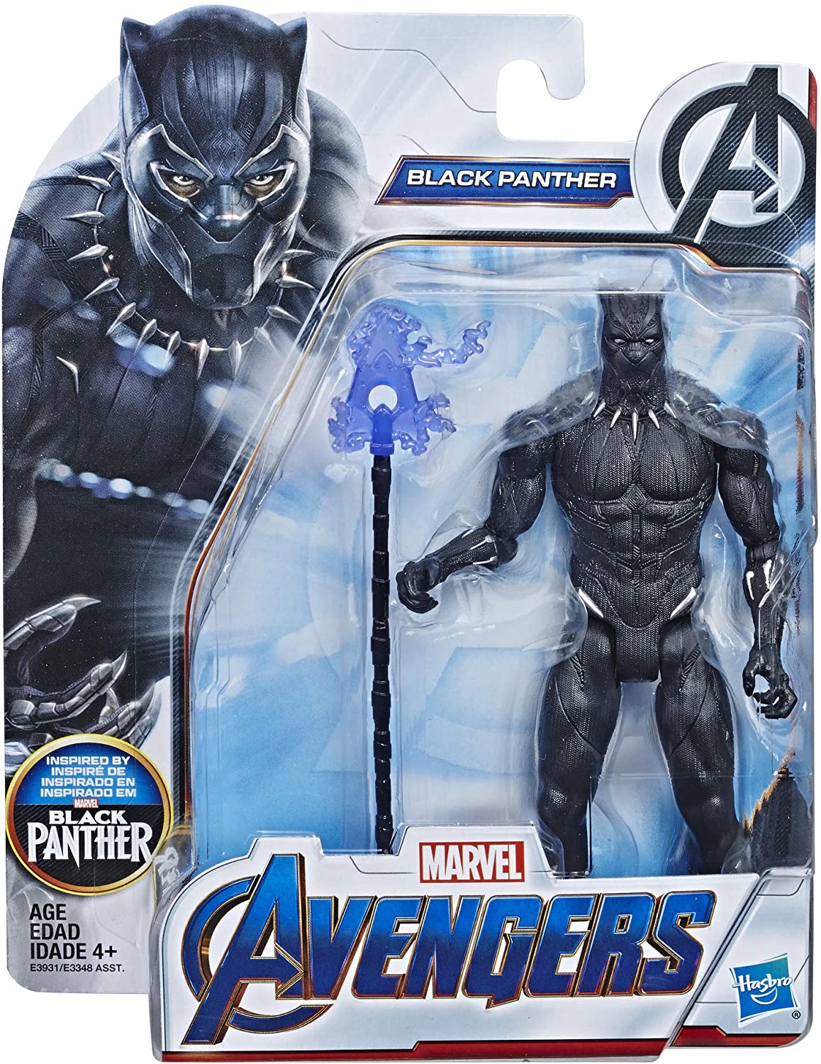 Marvel Avengers 6 Inch Action Figure | Black Panther