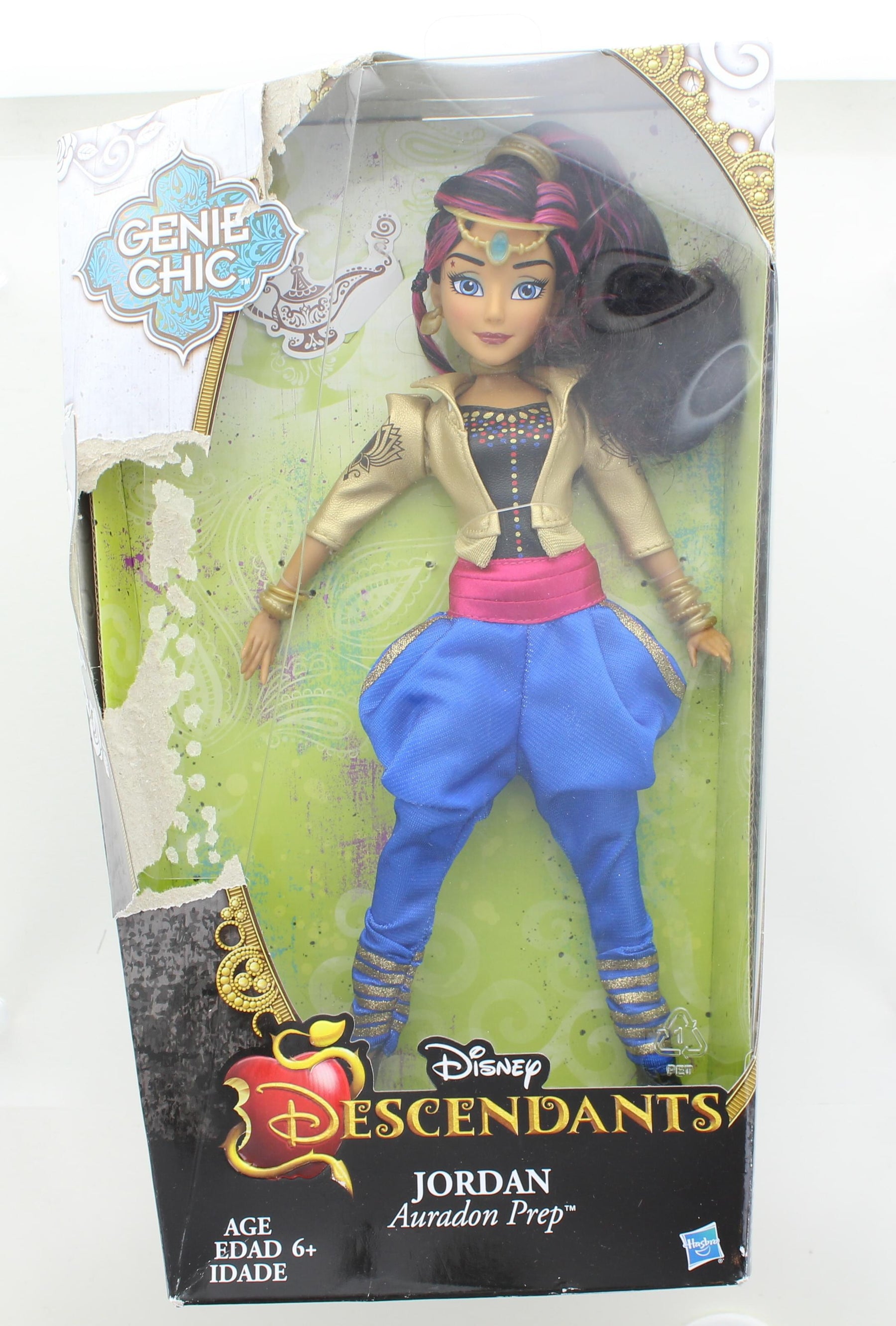 Disney Descendants Genie Chic Jordan 11 Inch Collector Doll | Damaged Package