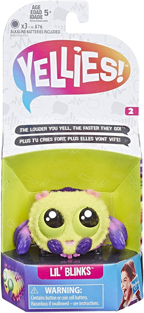Yellies! Voice-Activated Spider Pet | Lil' Blinks
