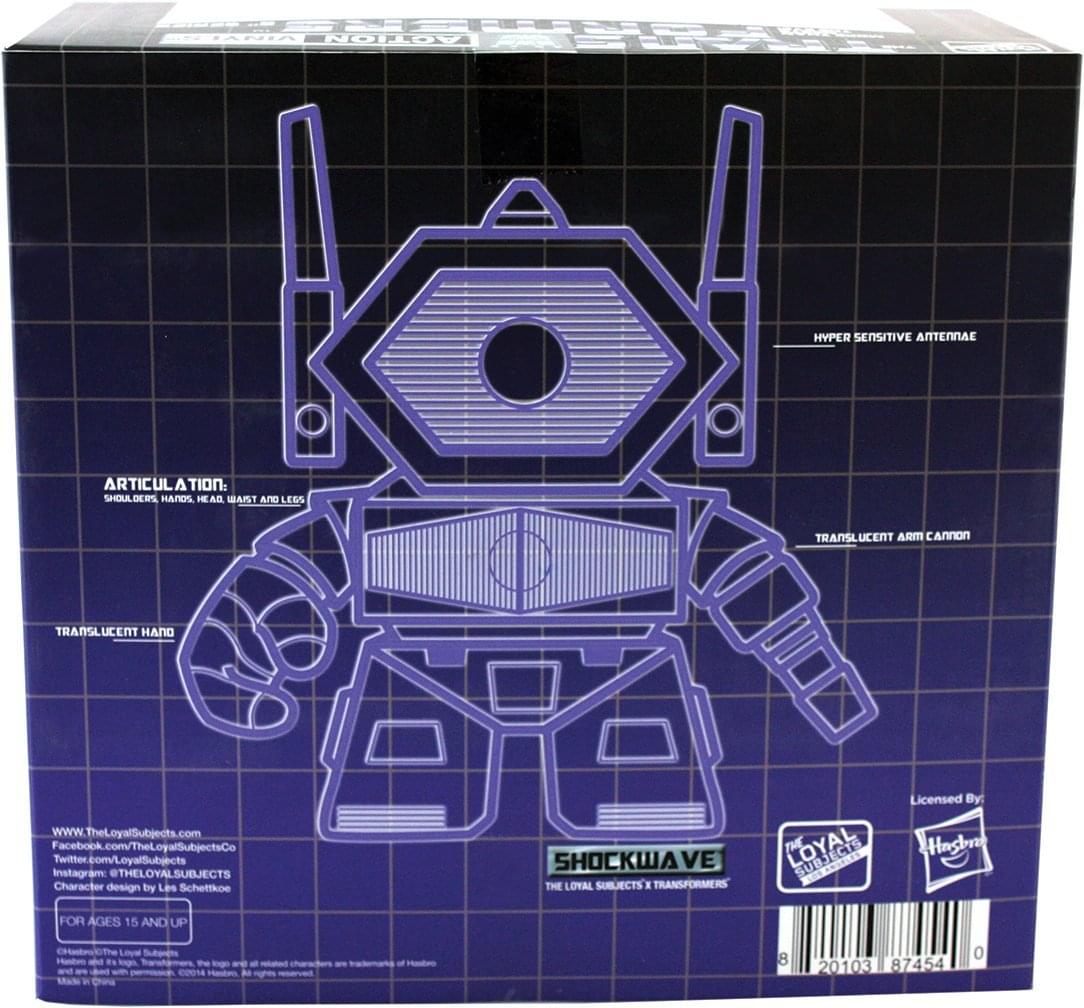 Transformers The Loyal Subjects 8" Action Vinyl: Shockwave