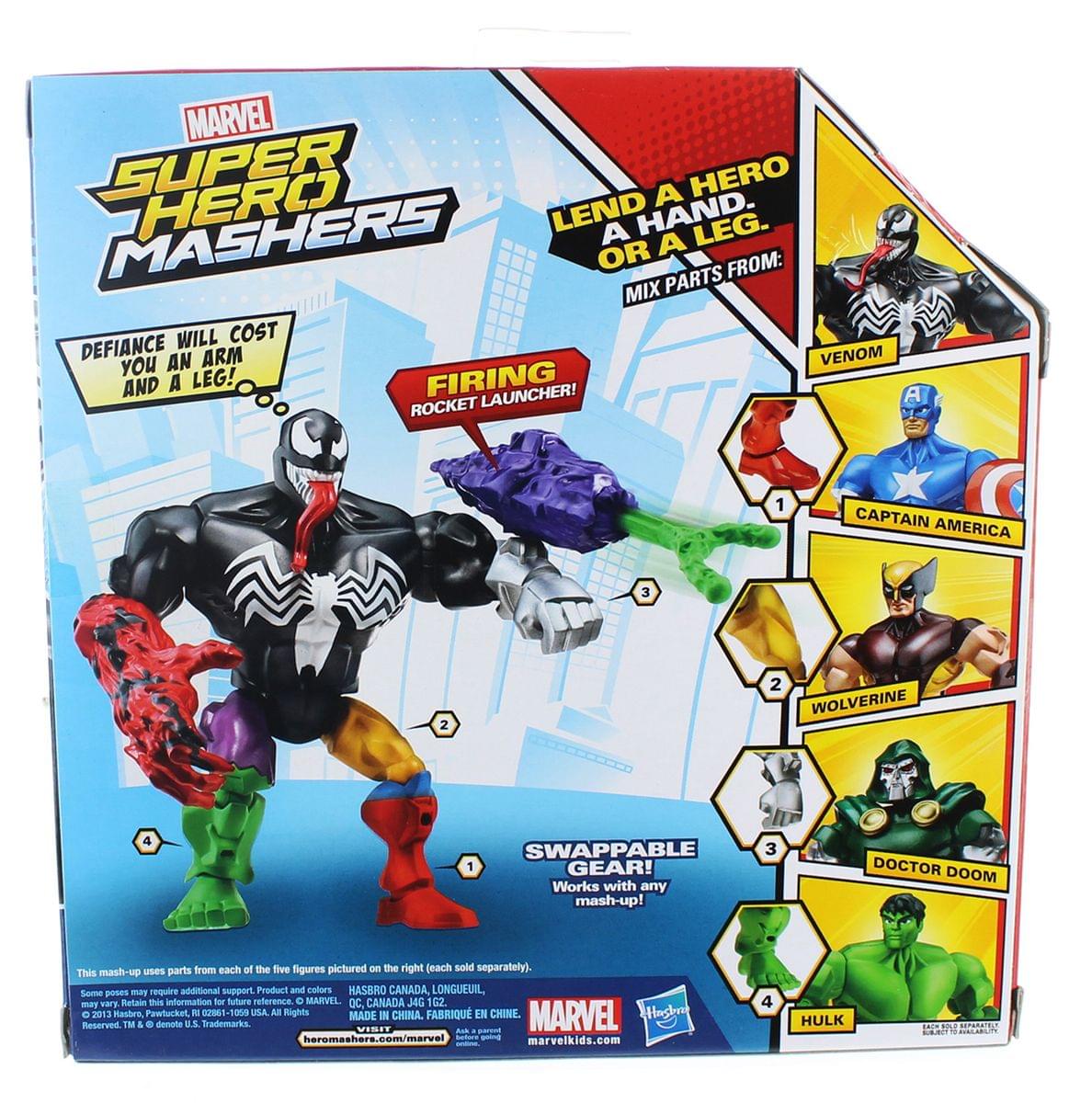 Marvel Super Hero Mashers 6" Action Figure: Venom