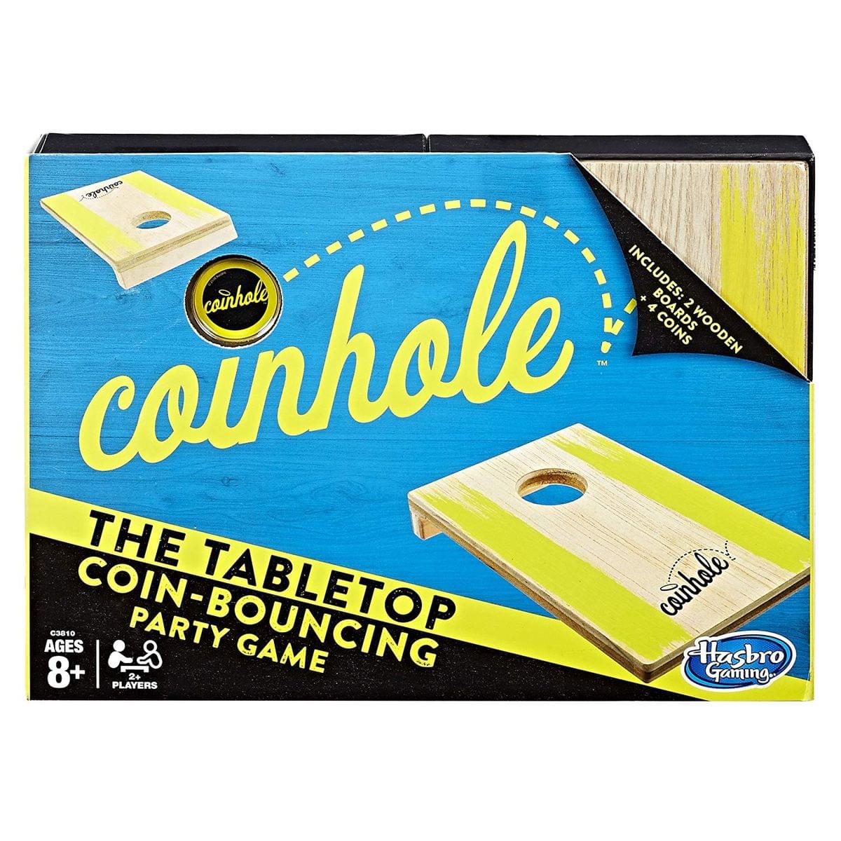 Coinhole Tabletop Coin-Bouncing Party Game