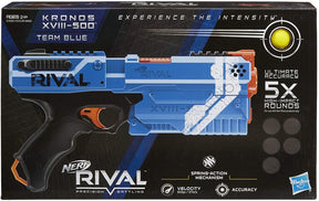 Nerf Rival Kronos XVIII 500 Spring-Action Blaster | Blue
