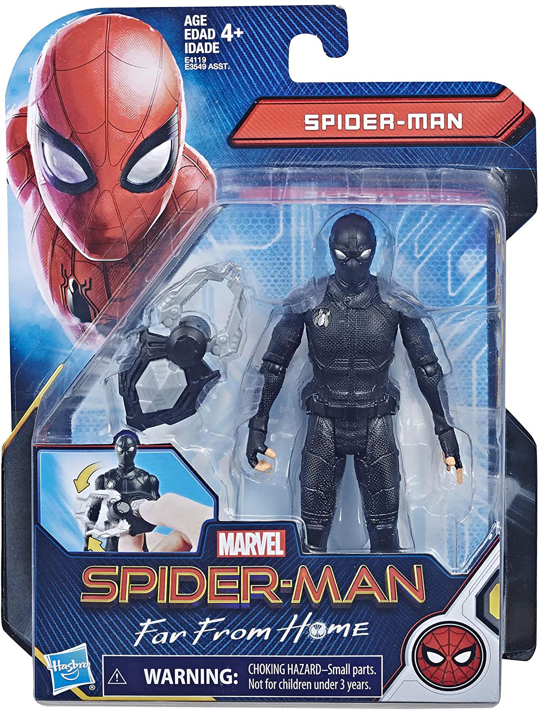 Marvel Spider-Man Far From Home 6 Inch Action Figure | Stealth Suit Spider-Man