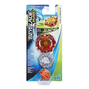 Beyblade Burst Turbo Slingshock Single Top - Flame X Diomedes D4