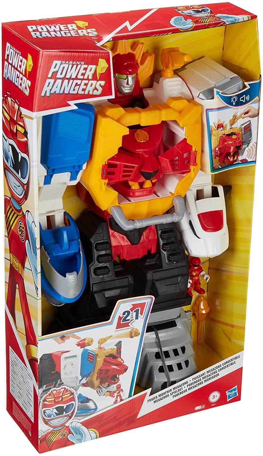 Power Rangers Electronic Power Morphin Megazord | 2-in-1 Converting Playset