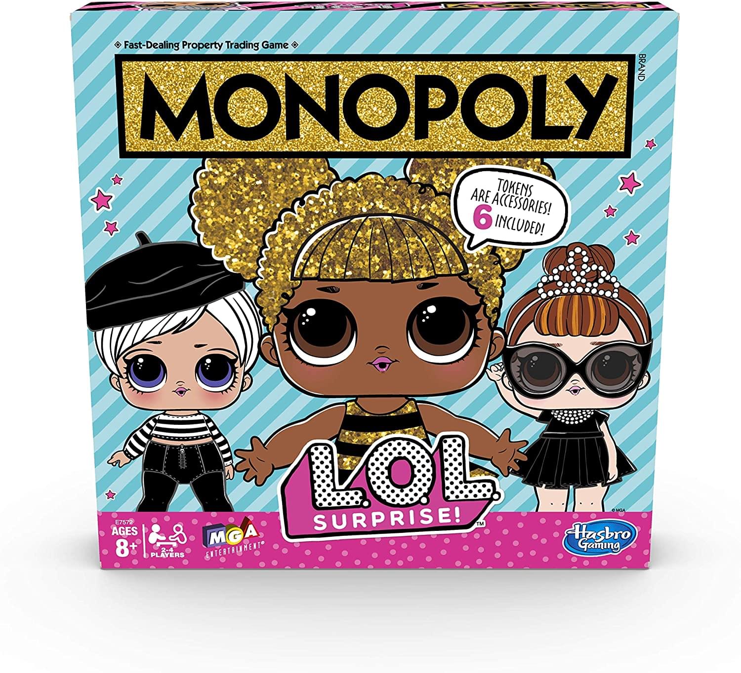 L.O.L. Surprise Edition Monopoly Board Game