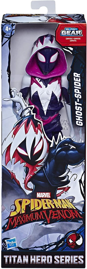 Marvel Spider-Man Maximum Venom 12 Inch Titan Hero Figure | Ghost-Spider