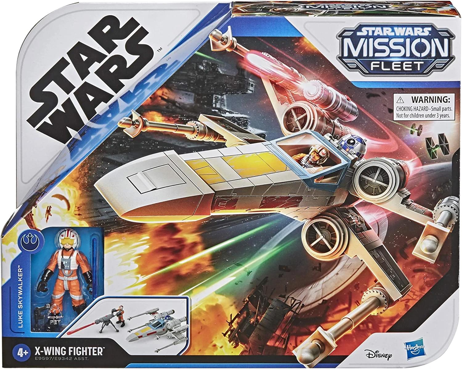 Star Wars Mission Fleet Stellar Class Luke Skywalker X-Wing Fighter