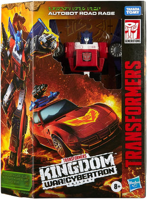 Transformers War for Cybertron Trilogy: Kingdom Deluxe Class Autobot Road Rage