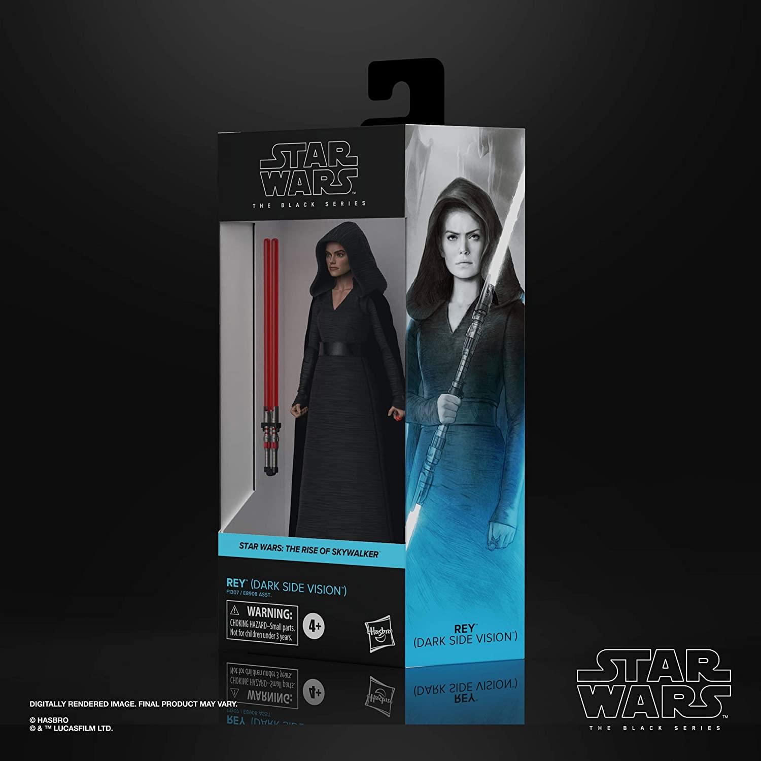 Star Wars Black Series 6 Inch Action Figure | Rey (Dark Side Vision)