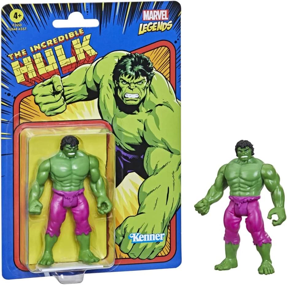 Marvel Legends 3.75 Retro Figure | The Incredible Hulk