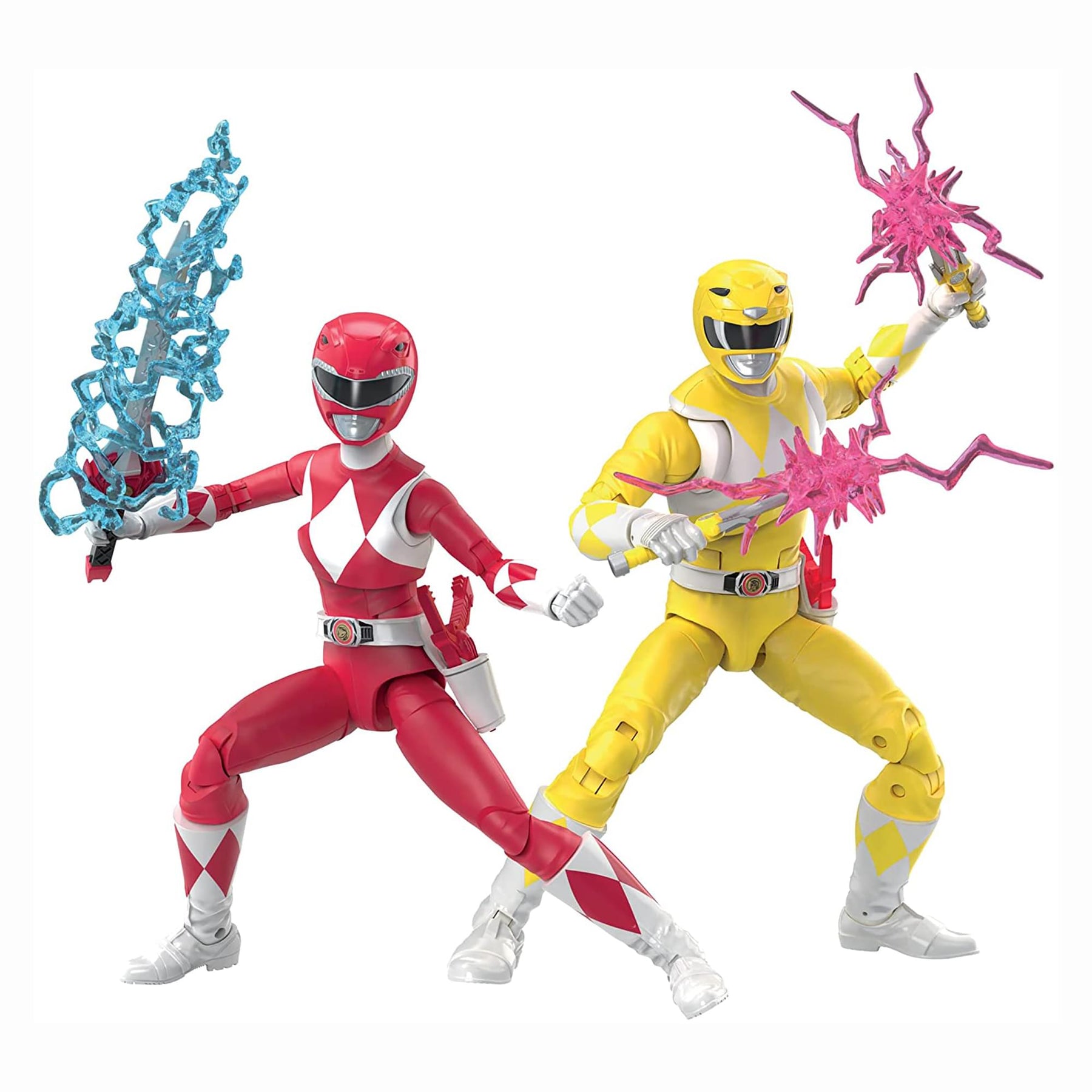 Power Rangers 6 Inch Figure 2 Pack | Swap Yellow and Red Ranger