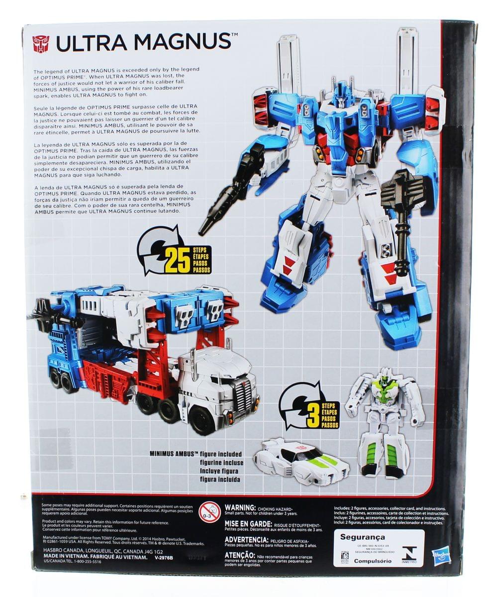 Transformers Generations Leader Class Action Figure Ultra Magnus