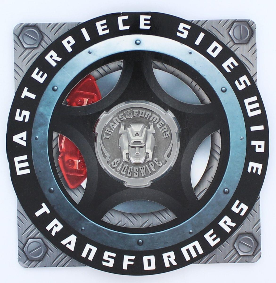 Transformers MP12 Sideswipe Bonus Silver Coin Accessory