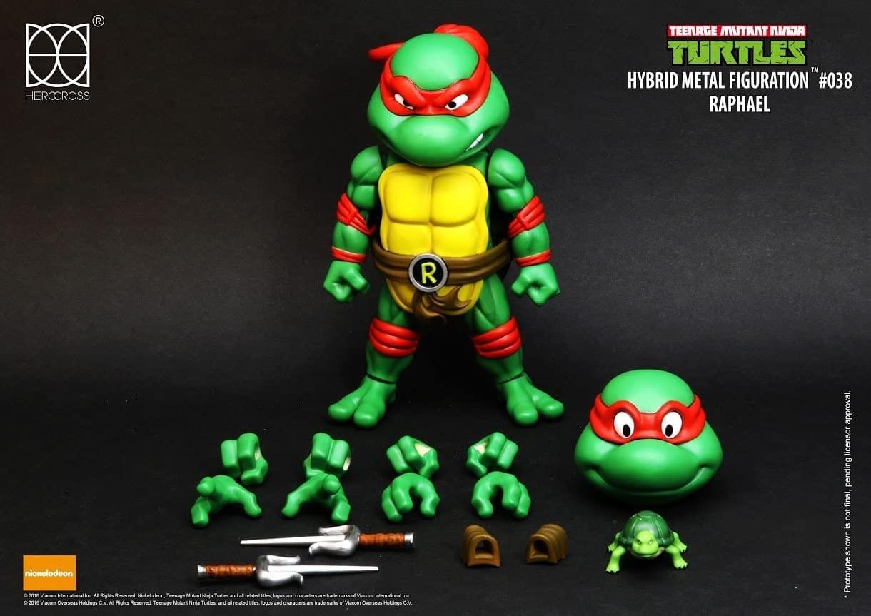 Teenage Mutant Ninja Turtles Hybrid Metal Figuration Action Figure | Raphael