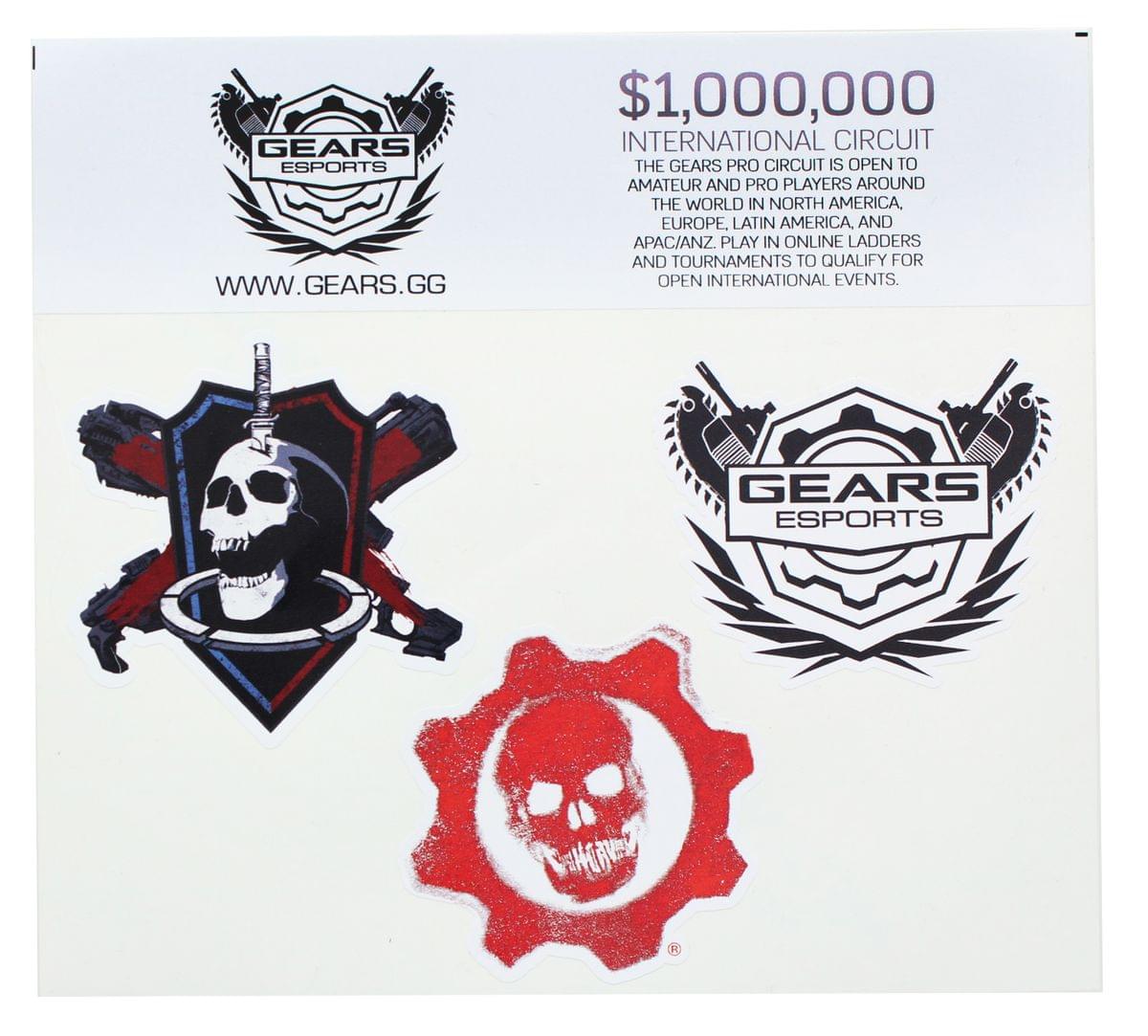 Gears of War 4 Vinyl Stickers
