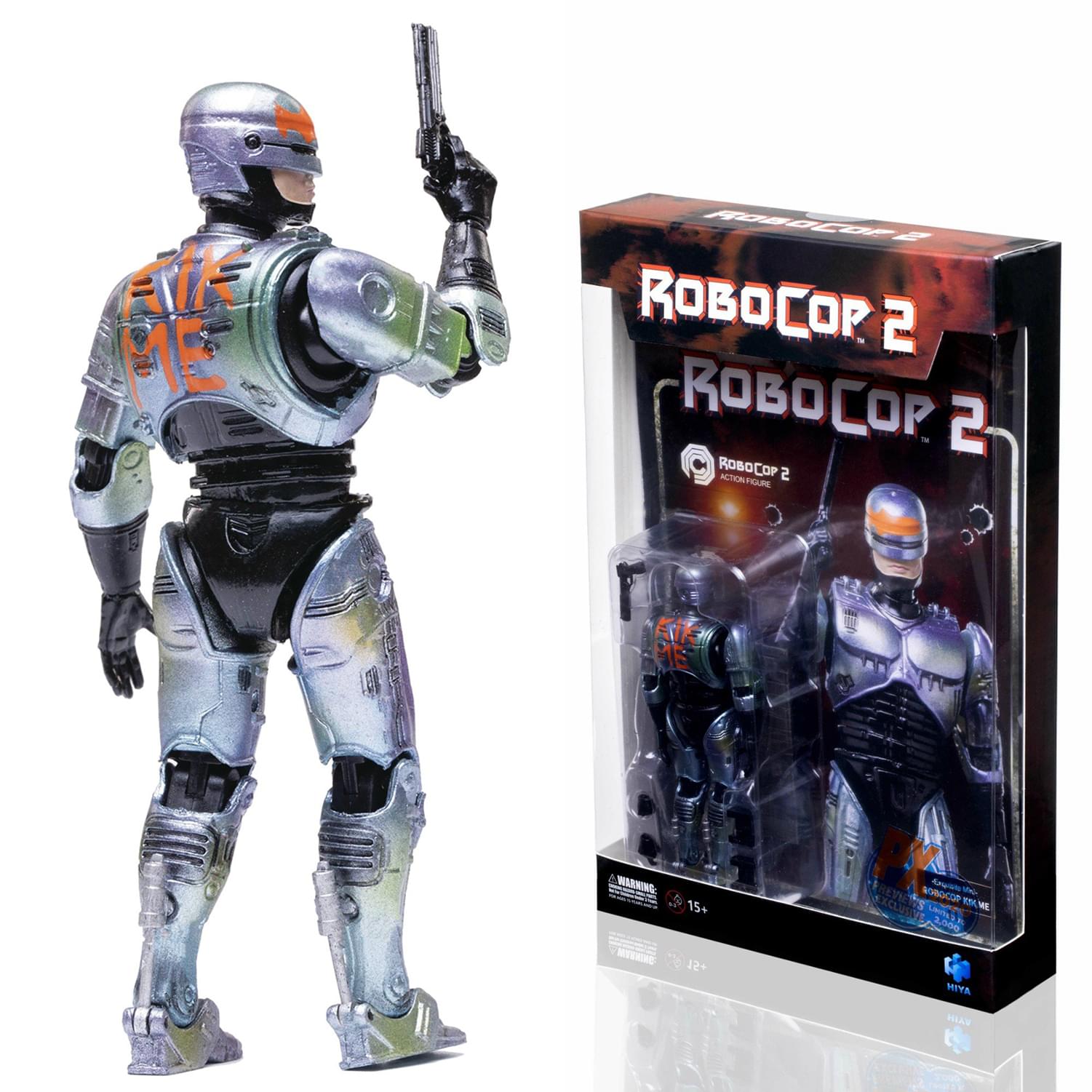 Robocop 2 Exclusive Kick Me Robocop 1:18 Scale Action Figure