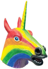 Rainbow Unicorn Adult Costume Mask