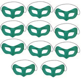 Green Lantern Costume Mask Lot Of 10