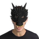 Fantasy Dragon Adult Costume Latex Half Mask