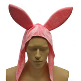 Pink Bunny Costume Hat