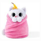 Purritos 7 Inch Plush Cat in Blanket | Banana Split