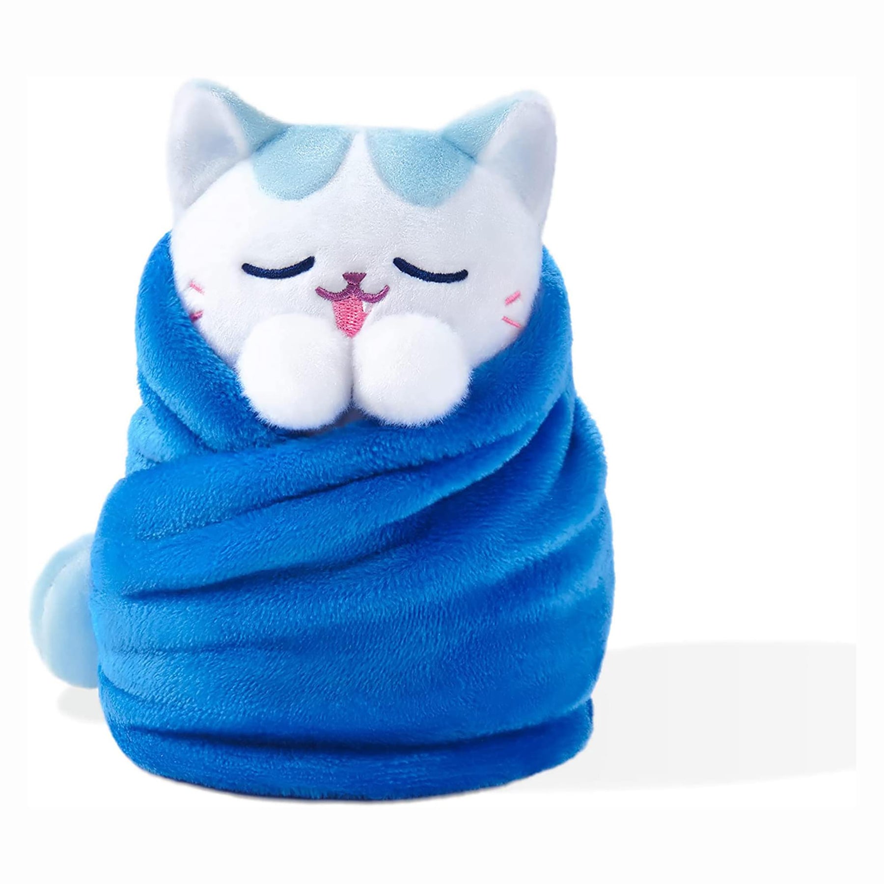 Purritos 7 Inch Plush Cat in Blanket | Snow Cone