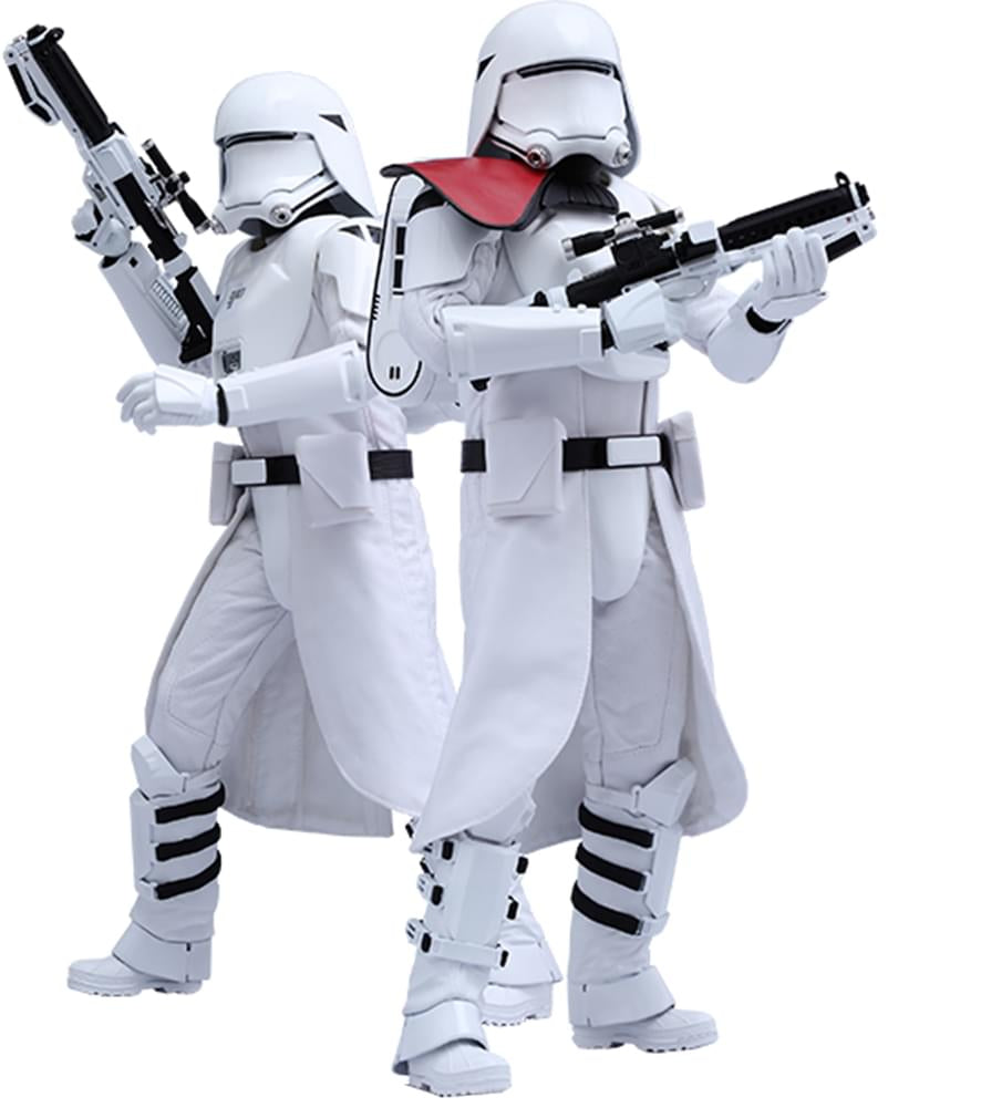 Star Wars Hot Toys 1/6th Collectible Figures: First Order Snowtrooper 2-Pack