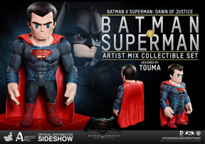 Hot Toys Dawn of Justice Batman & Superman Artist Mix Bobble Head Set