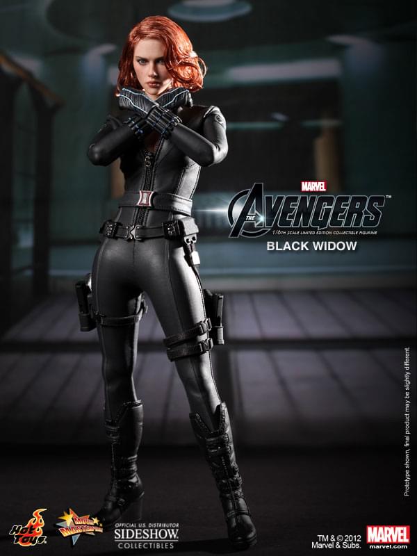 Avengers Black Widow 1:6 Scale Figure By Hot Toys