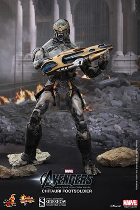Hot Toys Marvel's Avengers Chitauri Footsoldier 1:6 Collectible Figure