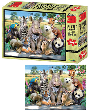 Howard Robinson Class Photo 500 Piece Puzzle