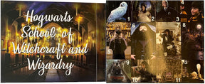 Harry Potter Hogwarts Houses Mens 12 Days of Socks in Advent Gift Box