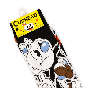 Cuphead Collectibles | Cuphead Bang Bang Socks | Men's Crew Socks