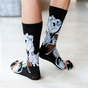 Cuphead Collectibles | Cuphead Bang Bang Socks | Men's Crew Socks