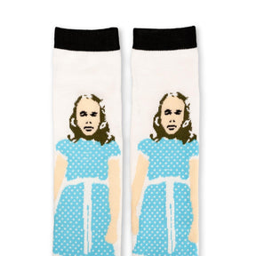 The Shining Collectibles | The Shining Exclusive Grady Twins White Crew Socks