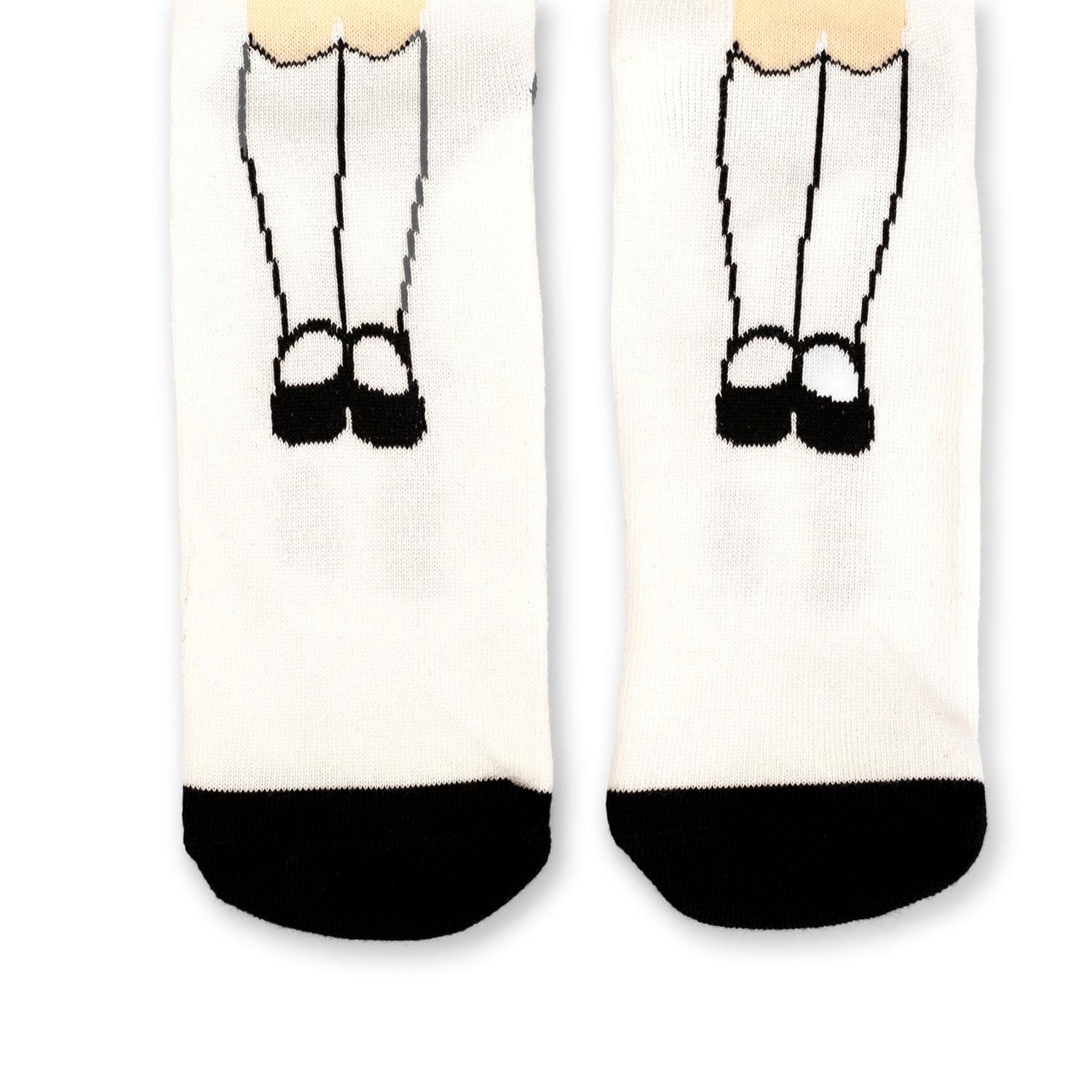 The Shining Collectibles | The Shining Exclusive Grady Twins White Crew Socks