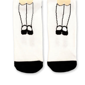 The Shining Collectibles | The Shining Exclusive Grady Twins White Crew Socks