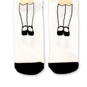 The Shining Collectibles | The Shining Exclusive Grady Twins White Crew Socks