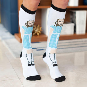 The Shining Collectibles | The Shining Exclusive Grady Twins White Crew Socks