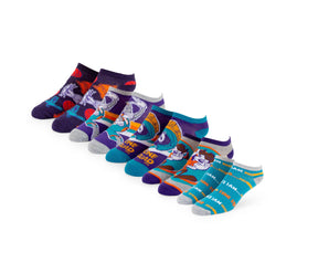 Space Jam Unisex Low-Cut Ankle Socks | 5 Pairs | Size 4-10