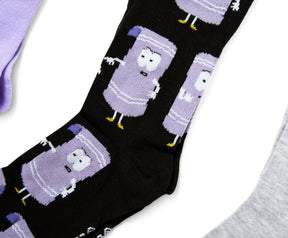 South Park Towelie and Mr. Hankey Crew Socks Gift Set | Set of 4