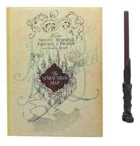 Harry Potter Marauder's Map Journal with Wand Pen