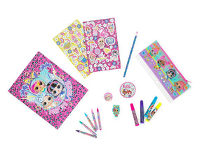 LOL OMG 30 Piece Stationery Set | Over 30+ Pieces