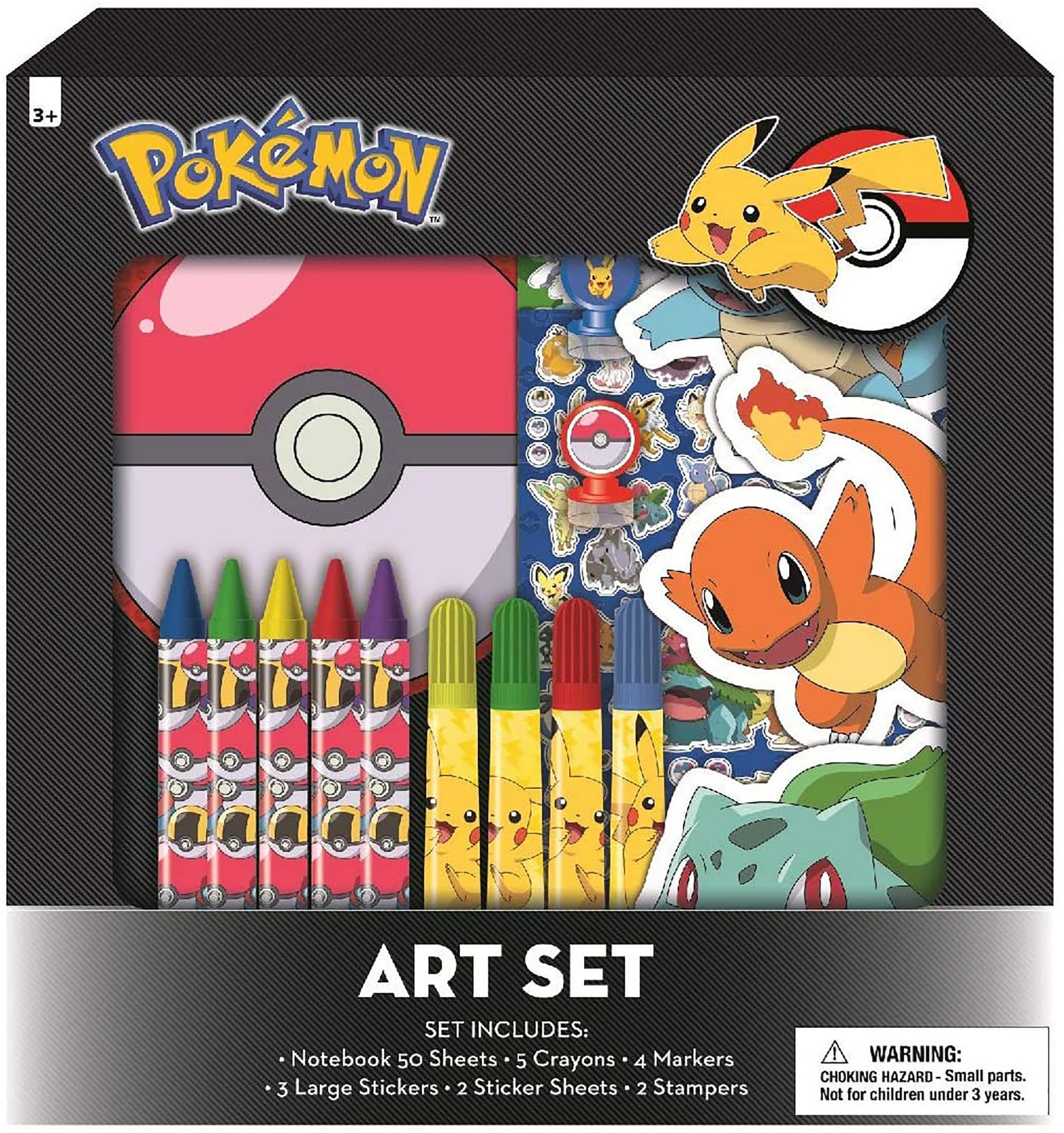Pokemon Kids Coloring Art Set