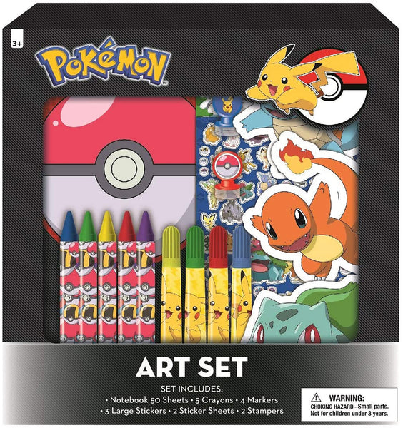 Pokemon Stickers and Coloring Activity Set - Bundle Includes Pokemon  Coloring Book, Pokemon Stickers, Pokemon Imagine Ink, Thank You Card to  Color