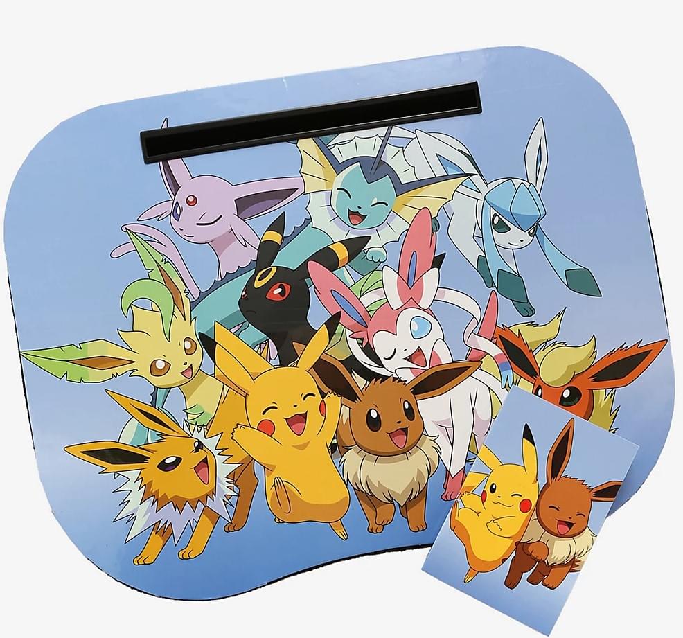 Pokemon Lap Desk With Notebook