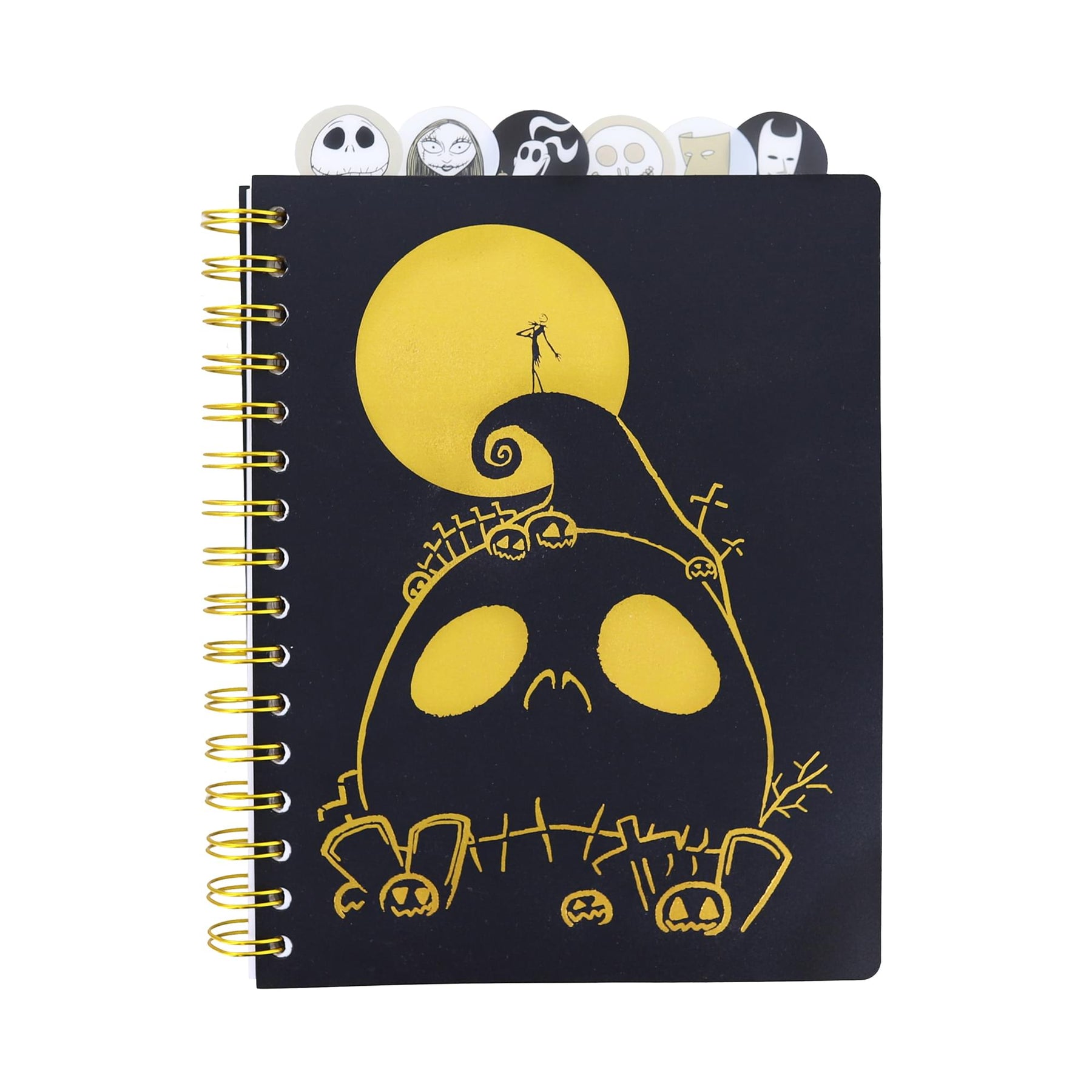 Nightmare Before Christmas 6-Tab Spiral Notebook Journal