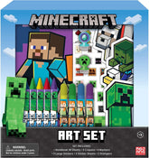 Minecraft Kids Coloring Art Set | Stickers & Stampers